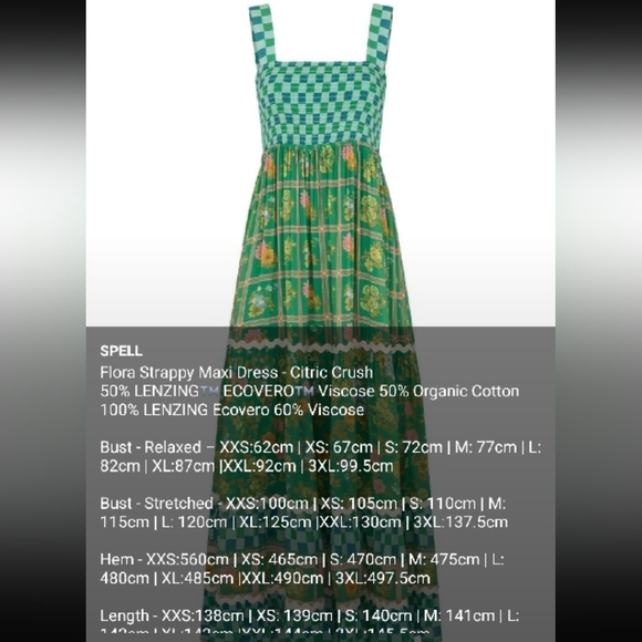 Spell Flora Strappy Maxi Dress - Picture 6 of 14